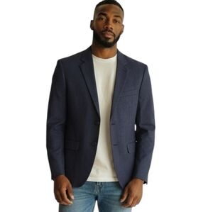 Christian Brooks Gray Pinstripe Blazer
